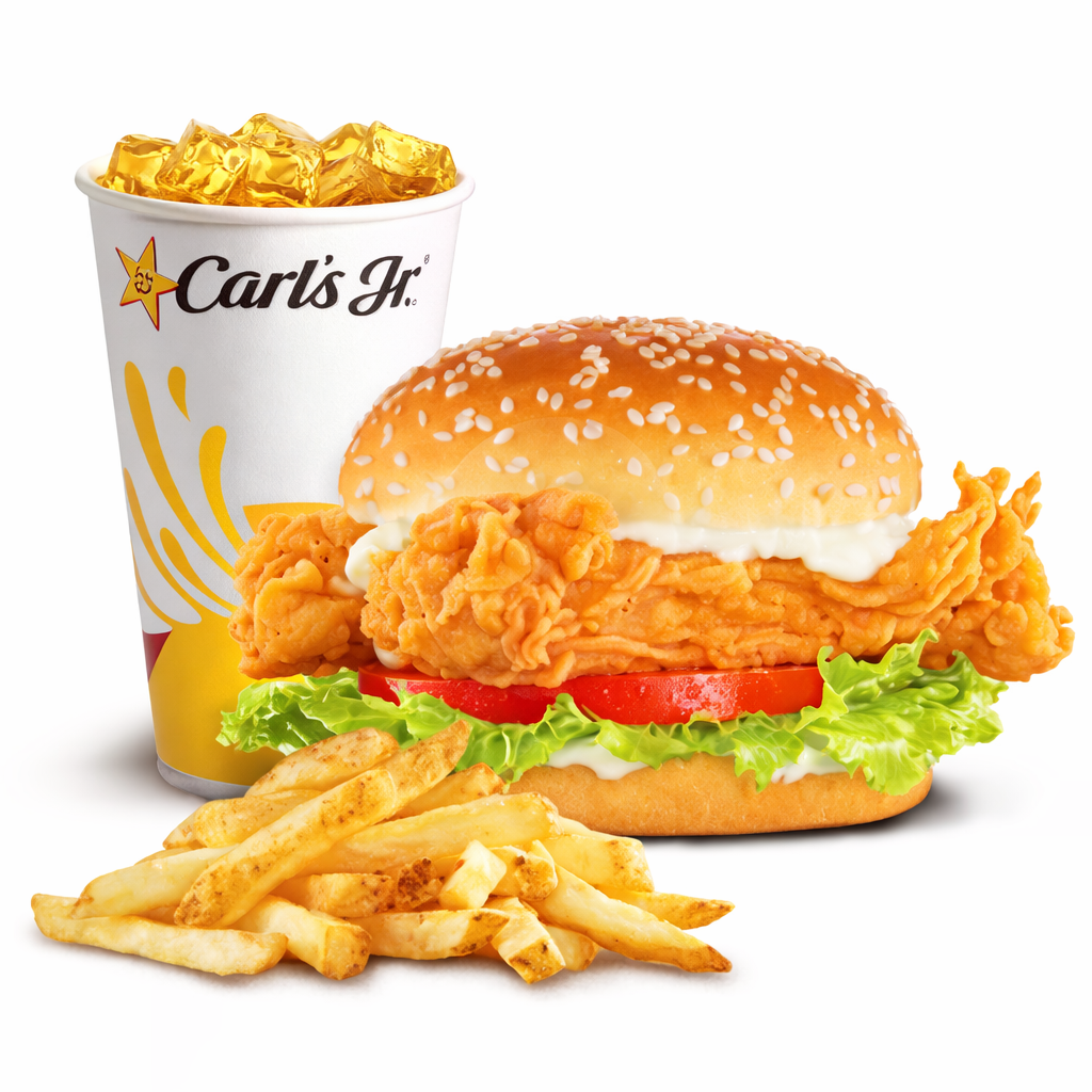Combo Medium Chicken Tender Burger
